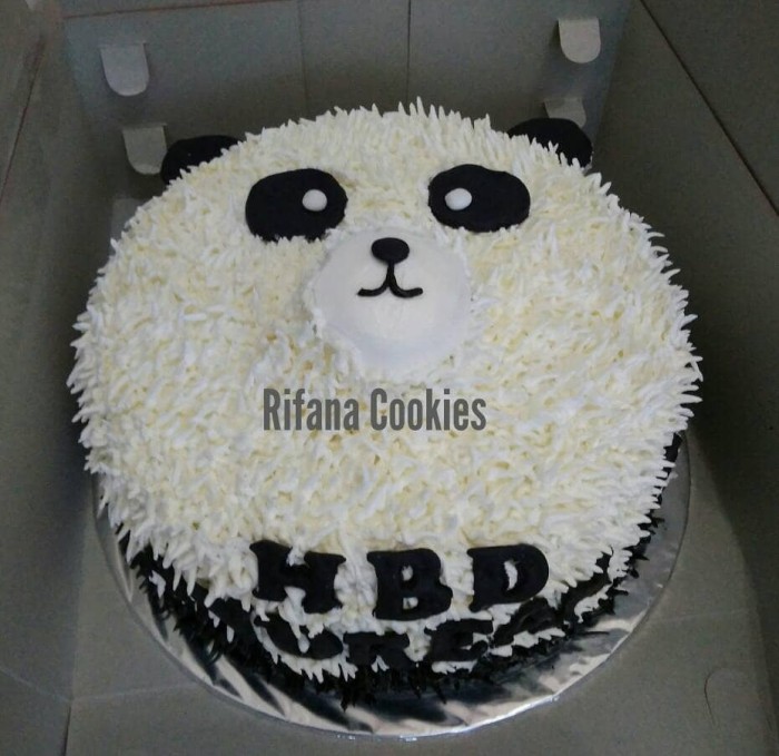 Detail Kue Ulang Tahun Panda Nomer 7