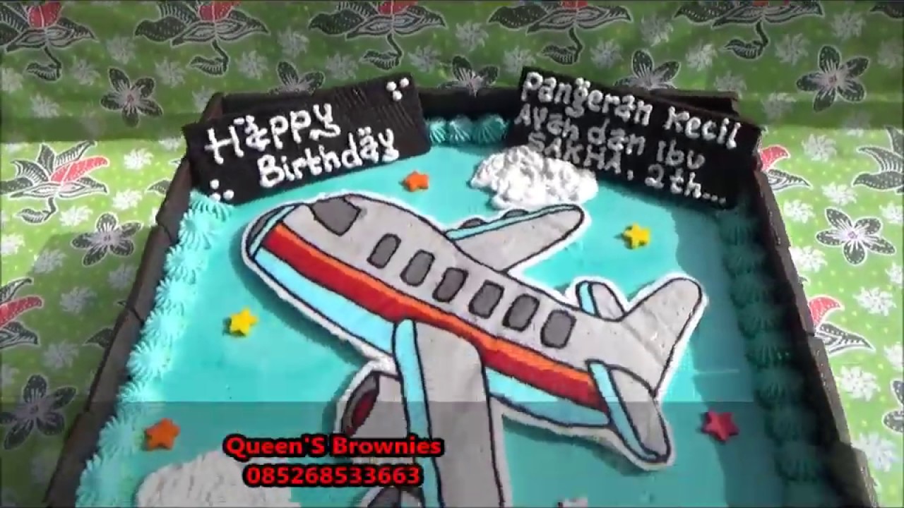 Detail Kue Ulang Tahun Pesawat Nomer 24