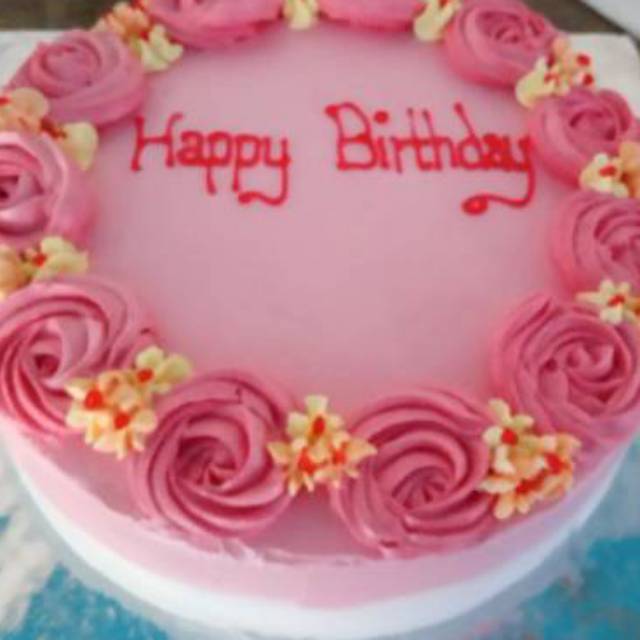 Detail Kue Ulang Tahun Pink Nomer 15