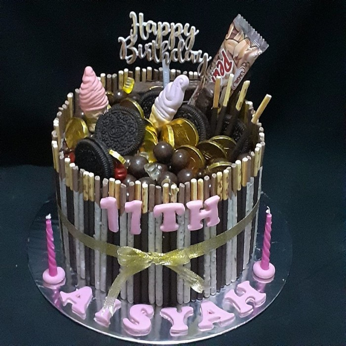 Detail Kue Ulang Tahun Pocky Nomer 16