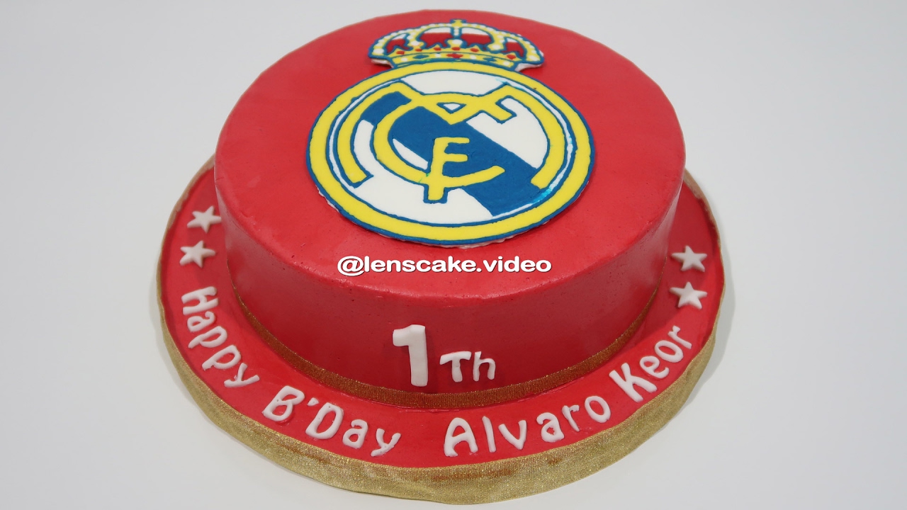 Detail Kue Ulang Tahun Real Madrid Nomer 2