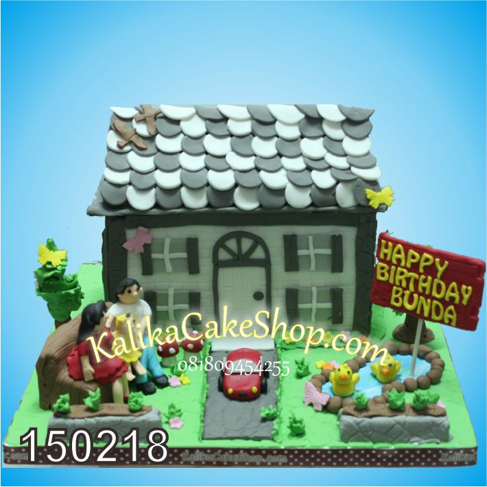 Detail Kue Ulang Tahun Rumah Nomer 6