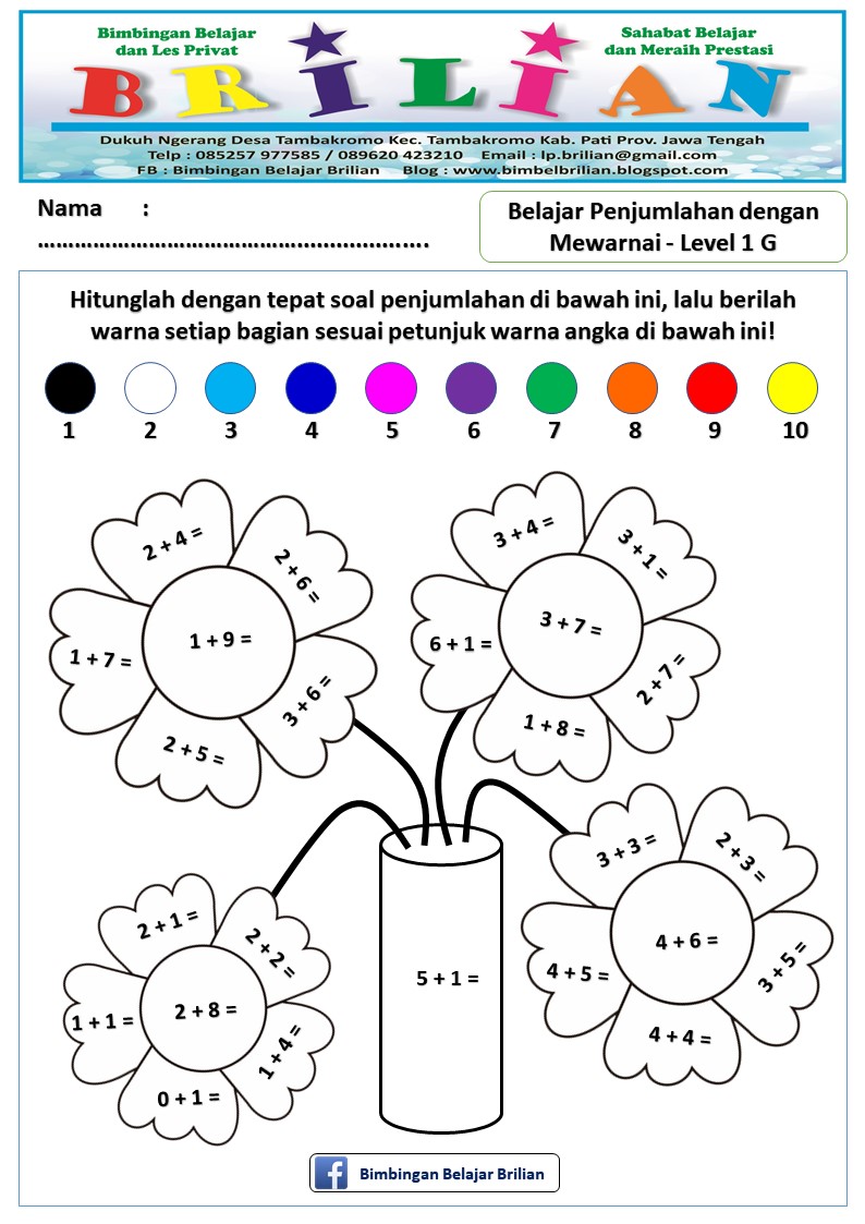 Detail Mewarnai Gambar Kls 1 Nomer 20