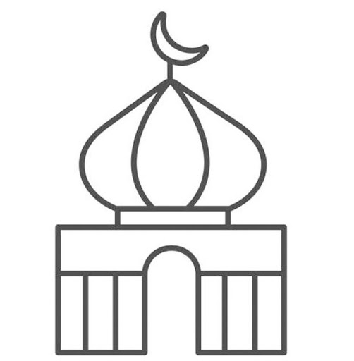 Detail Mewarnai Gambar Kubah Masjid Nomer 4