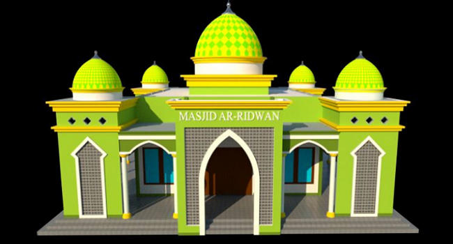 Detail Mewarnai Gambar Kubah Masjid Nomer 43