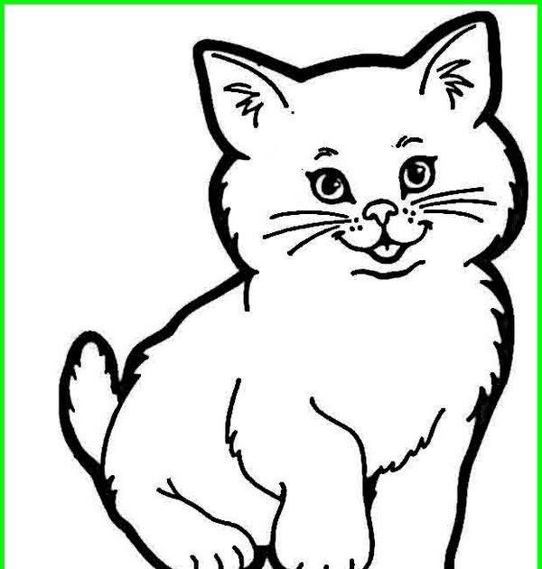 Detail Mewarnai Gambar Kucing Dengan Crayon Nomer 27