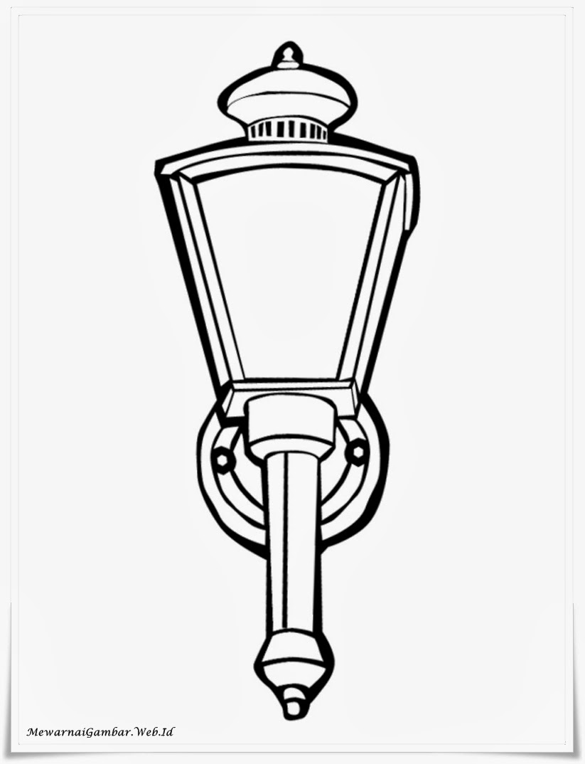 Detail Mewarnai Gambar Lampu Nomer 44