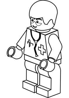 Detail Mewarnai Gambar Lego Nomer 29