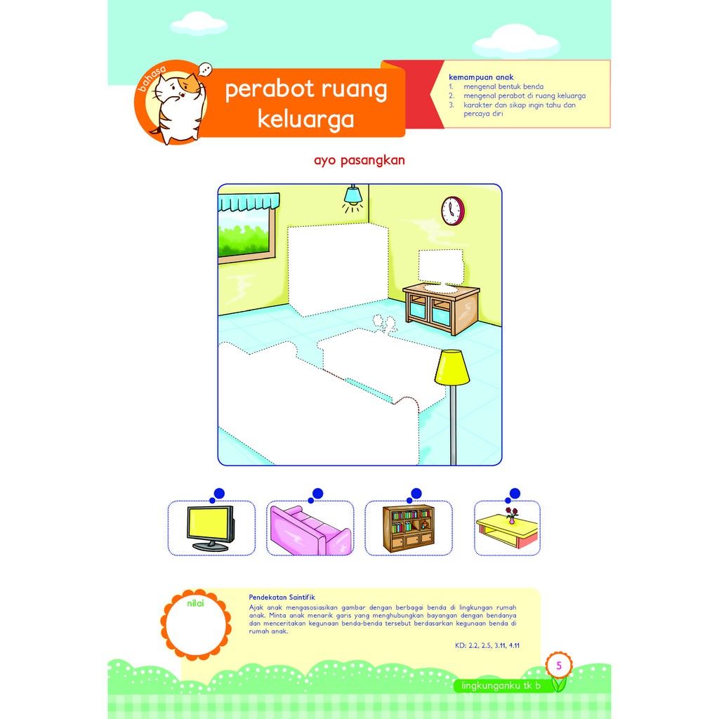 Detail Mewarnai Gambar Lingkungan Sekolah Nomer 44