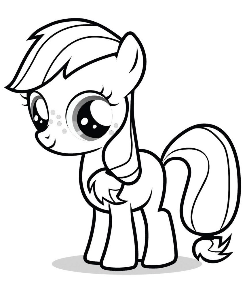 Mewarnai Gambar Little Pony - KibrisPDR