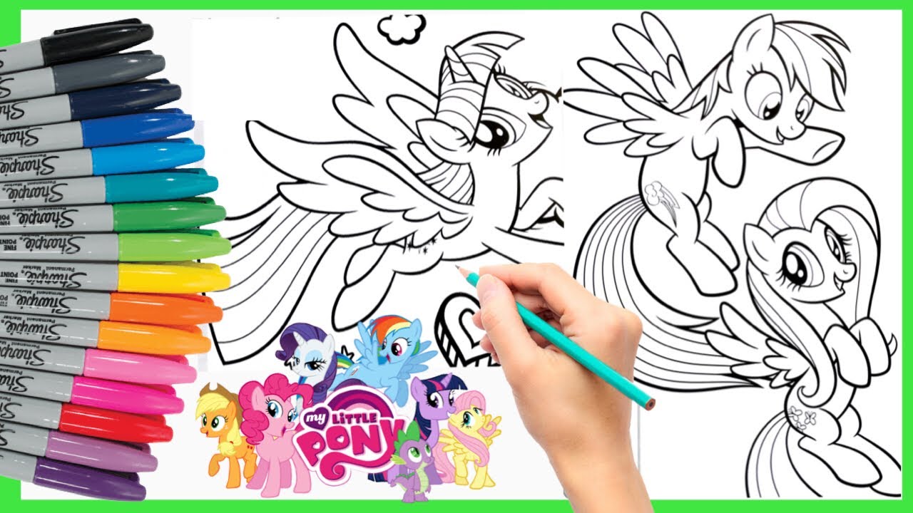 Detail Mewarnai Gambar Little Pony Nomer 46