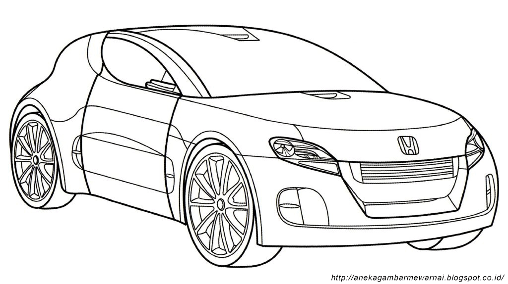 Detail Mewarnai Gambar Mobil 2 Dimensi Nomer 3