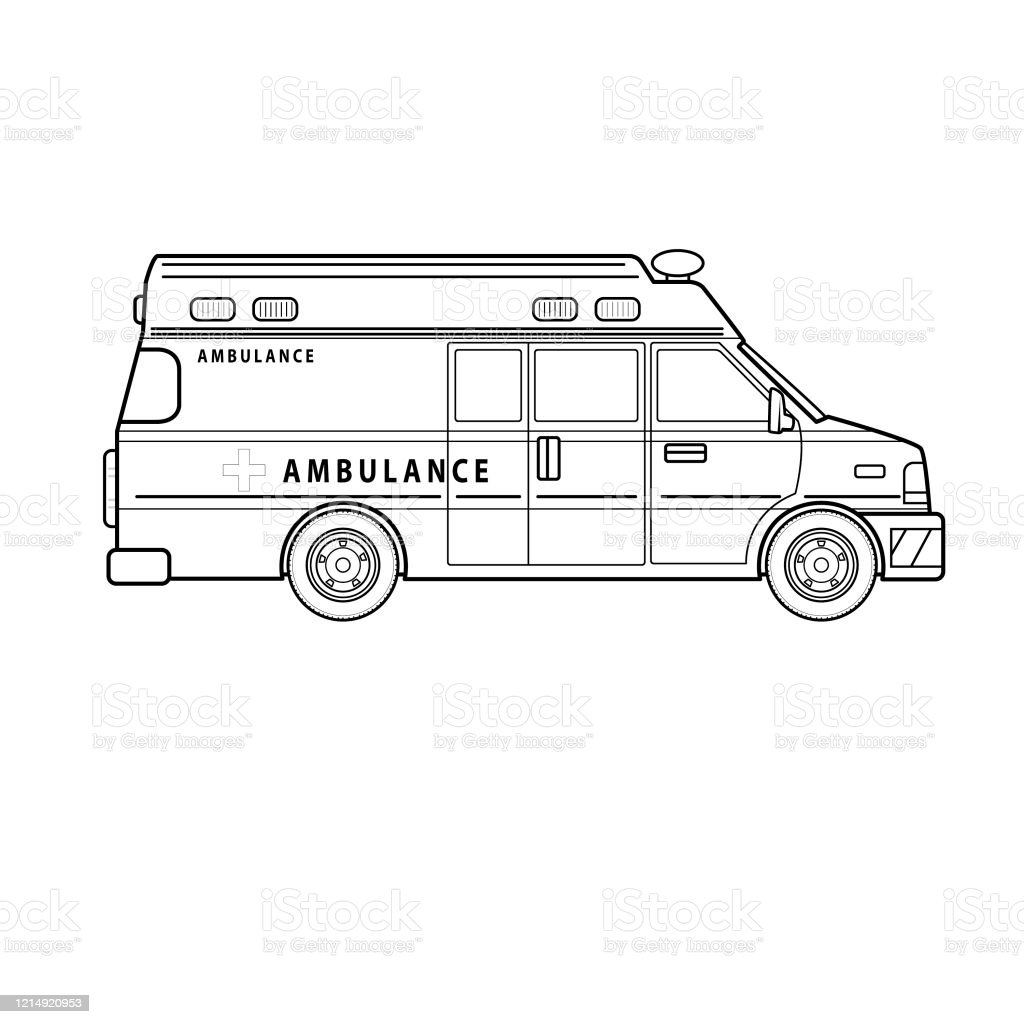 Detail Mewarnai Gambar Mobil Ambulance Nomer 31