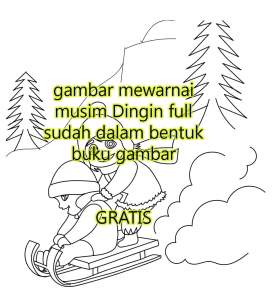 Detail Mewarnai Gambar Musim Hujan Nomer 49