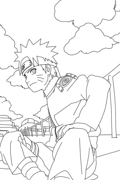 Detail Mewarnai Gambar Naruto Nomer 15