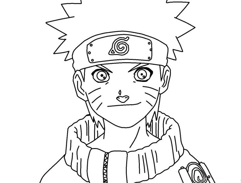 Detail Mewarnai Gambar Naruto Nomer 4