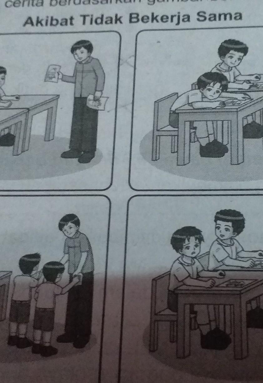 Detail Mewarnai Gambar Orang Tema Kerja Bakti Nomer 49