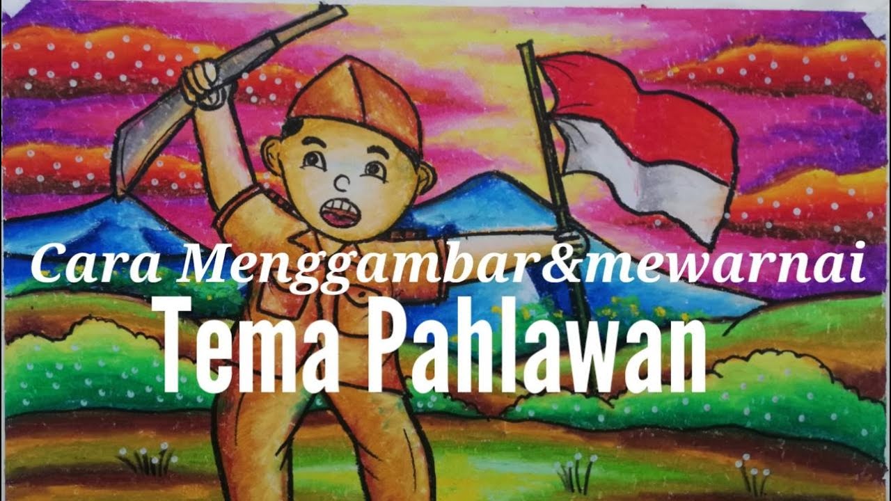 Detail Mewarnai Gambar Pahlawan Indonesia Nomer 23