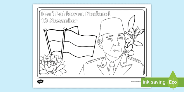 Mewarnai Gambar Pahlawan Nasional - KibrisPDR