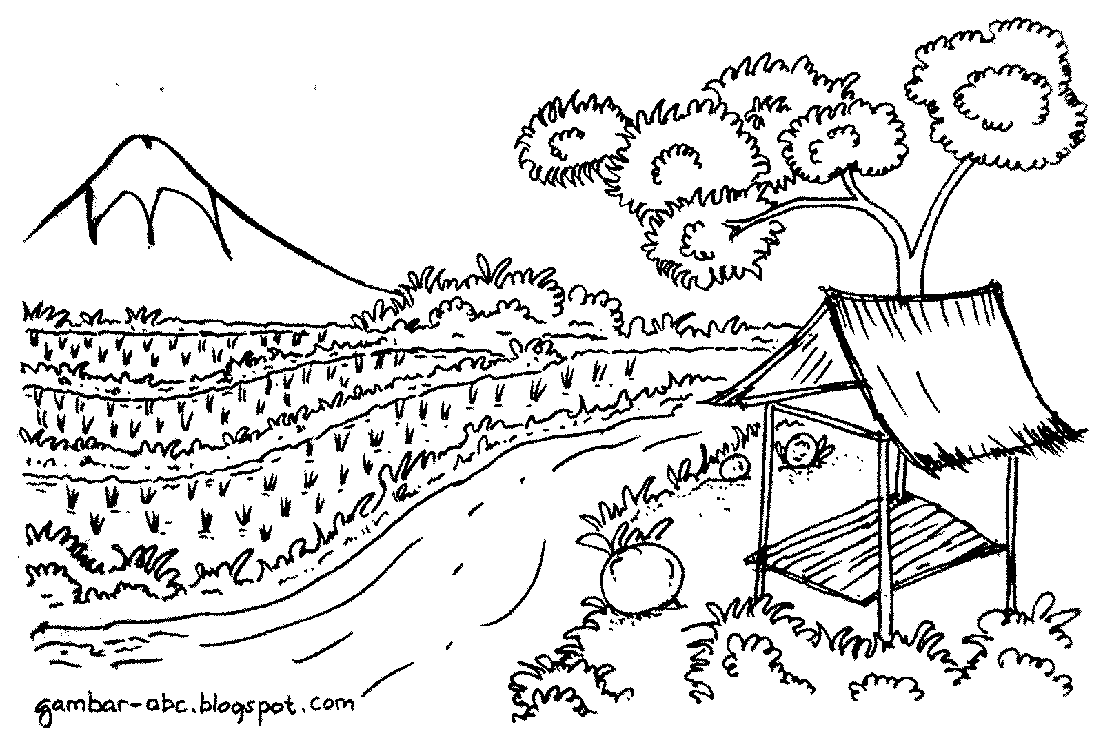 Detail Mewarnai Gambar Pak Tani Nomer 21