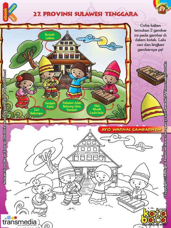 Detail Mewarnai Gambar Pakaian Adat Nomer 22
