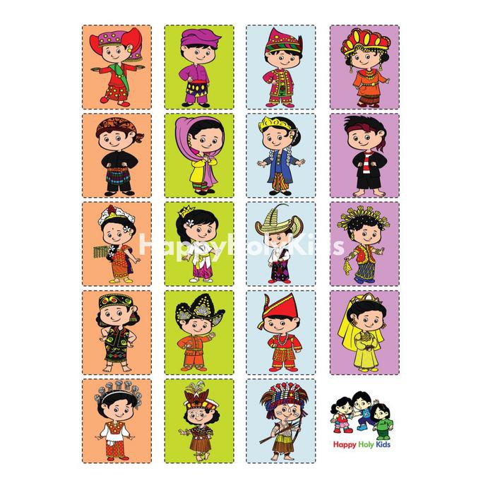 Detail Mewarnai Gambar Pakaian Adat Nomer 23