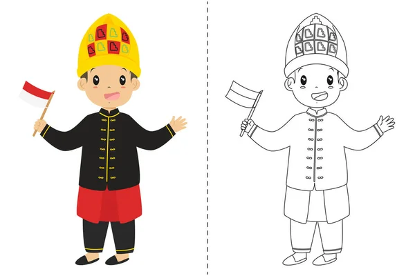 Detail Mewarnai Gambar Pakaian Adat Nomer 39