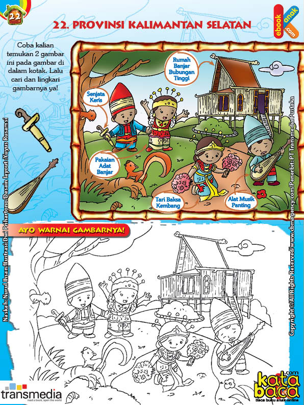 Detail Mewarnai Gambar Pakaian Adat Nomer 44