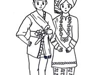 Detail Mewarnai Gambar Pakaian Adat Nomer 8