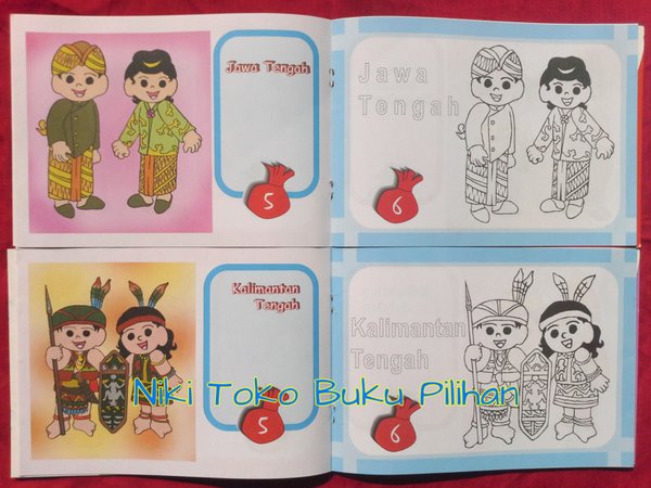 Detail Mewarnai Gambar Pakaian Adat Nomer 9