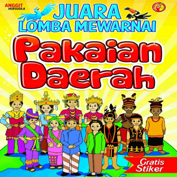 Detail Mewarnai Gambar Pakaian Adat Indonesia Nomer 40