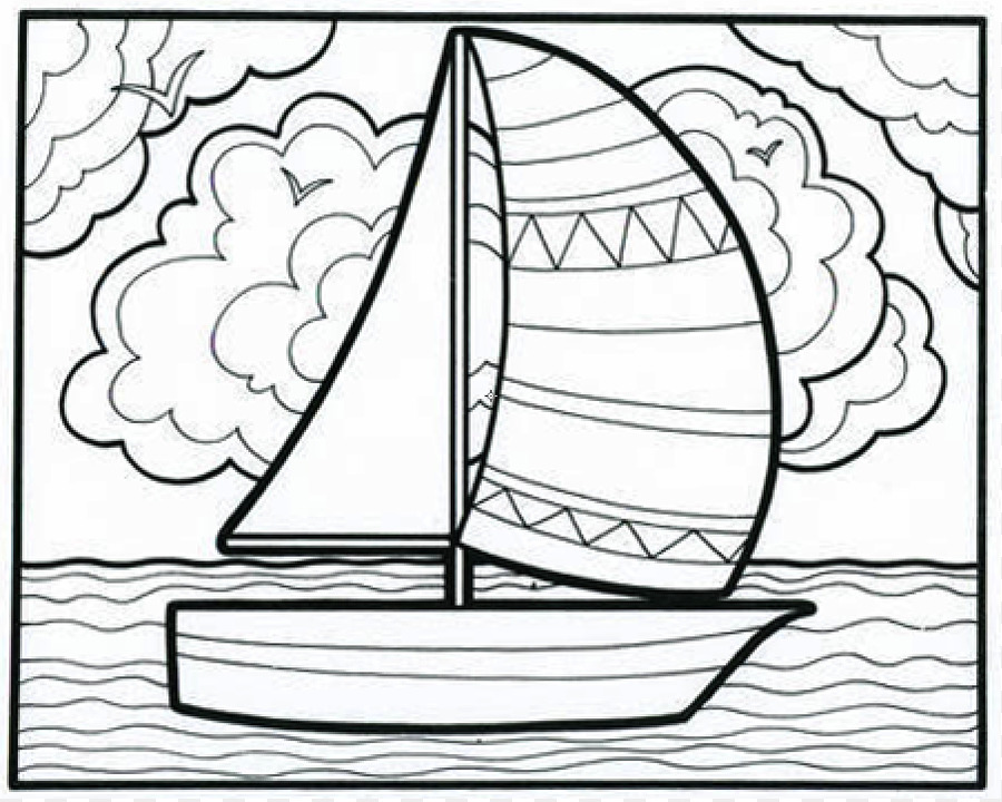 Detail Mewarnai Gambar Perahu Nomer 24