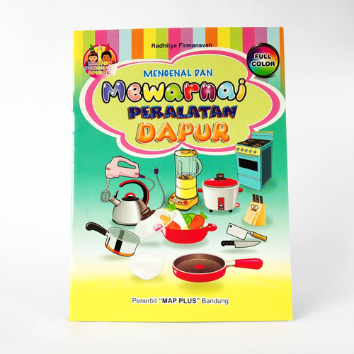 Detail Mewarnai Gambar Peralatan Dapur Nomer 46