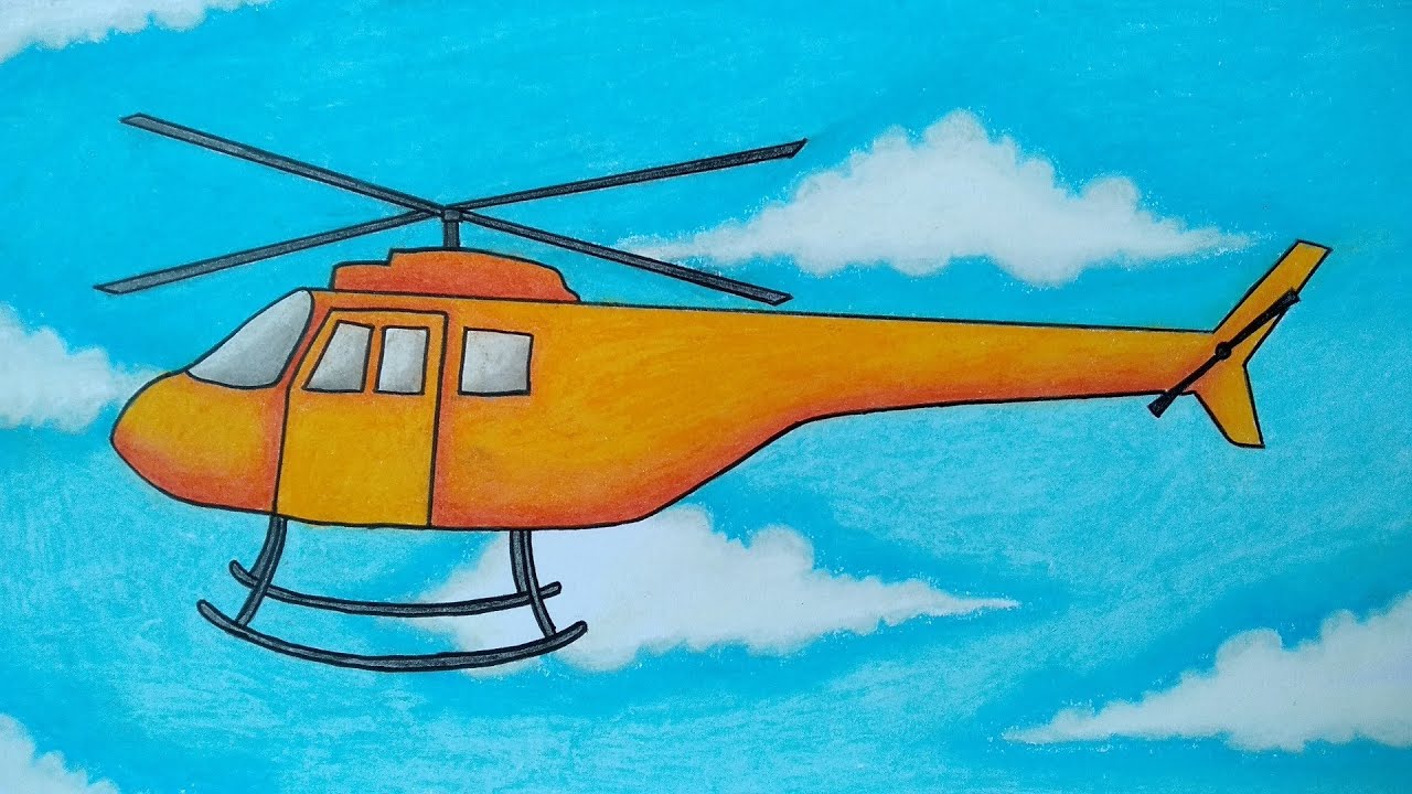 Detail Mewarnai Gambar Pesawat Helikopter Nomer 15