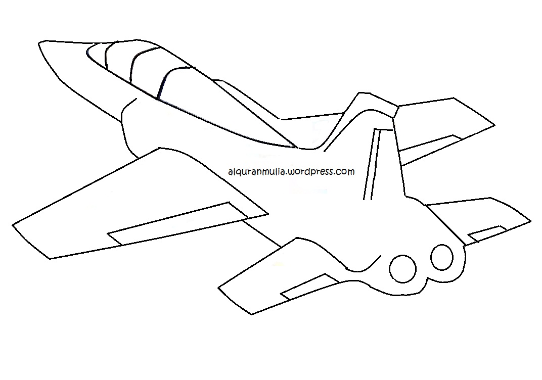 Detail Mewarnai Gambar Pesawat Jet Nomer 13