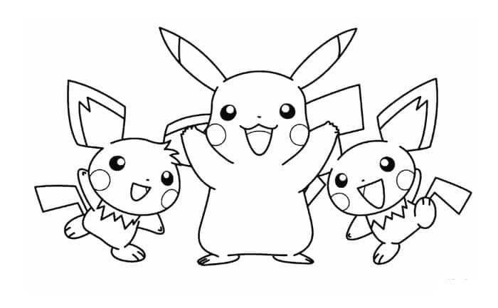 Detail Mewarnai Gambar Pikachu Koleksi Nomer 17