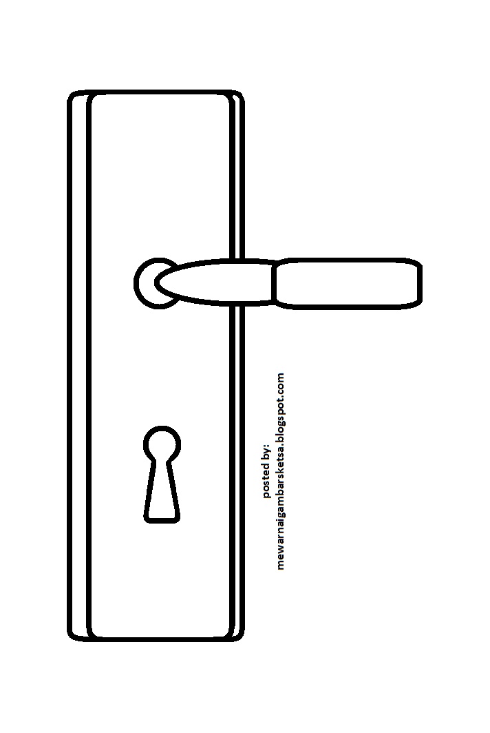 Detail Mewarnai Gambar Pintu Nomer 15