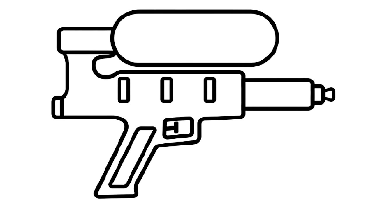 Detail Mewarnai Gambar Pistol Nomer 17