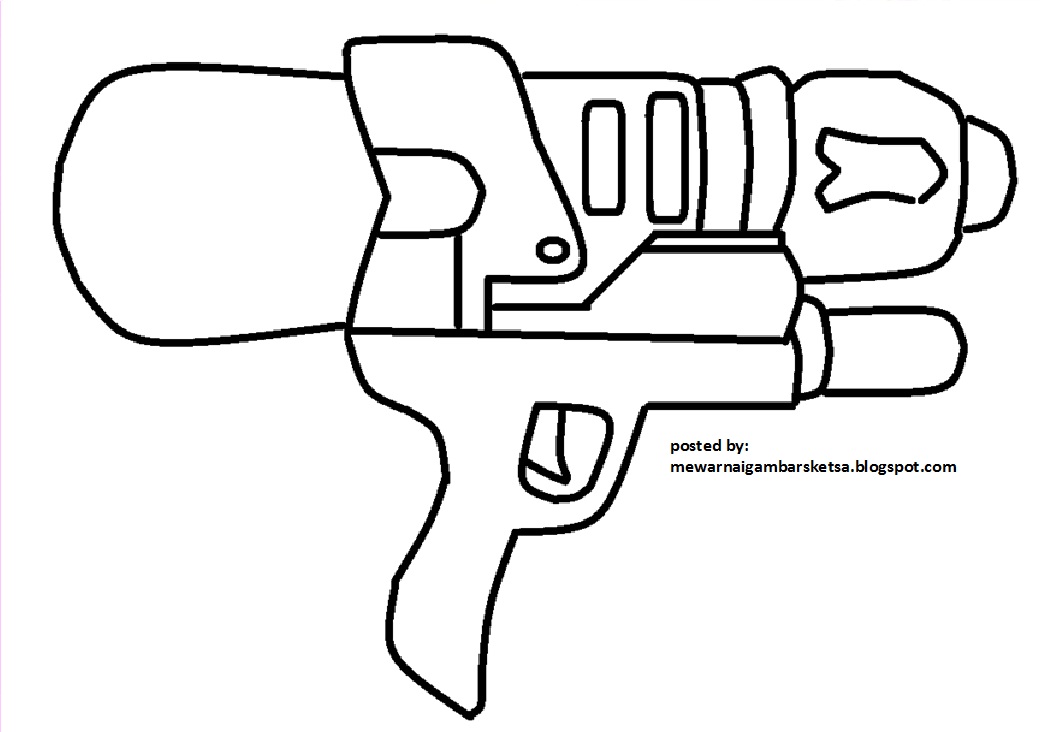 Detail Mewarnai Gambar Pistol Nomer 22