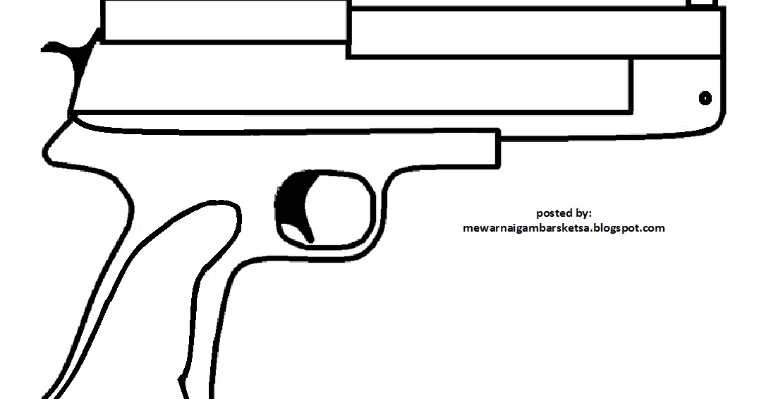 Detail Mewarnai Gambar Pistol Nomer 7