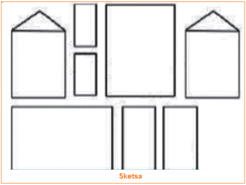 Detail Mewarnai Gambar Pola Rumah Nomer 30