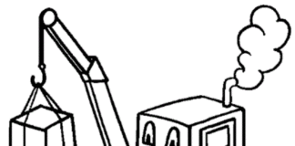 Detail Ausmalbild Kran Nomer 17