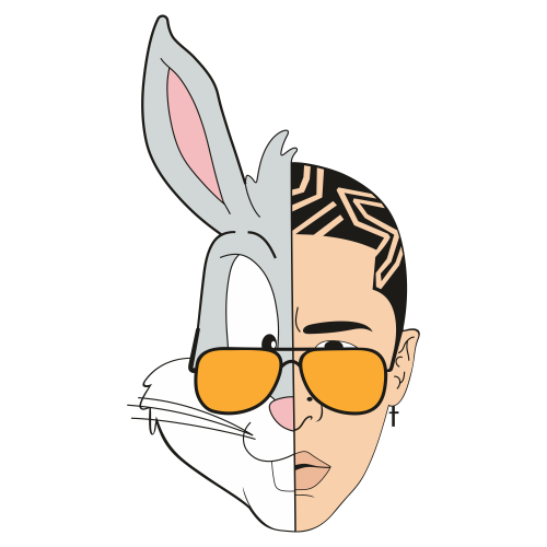 Detail Bad Bunny Logo Nomer 21