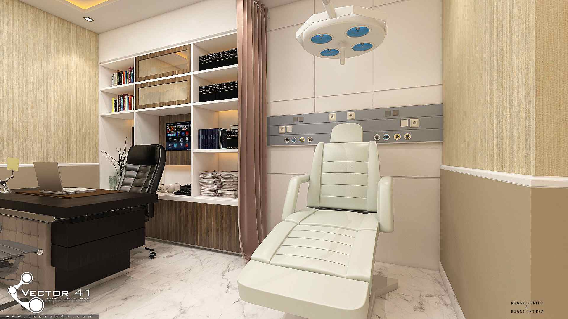 Detail Desain Ruang Praktek Dokter Umum Nomer 14