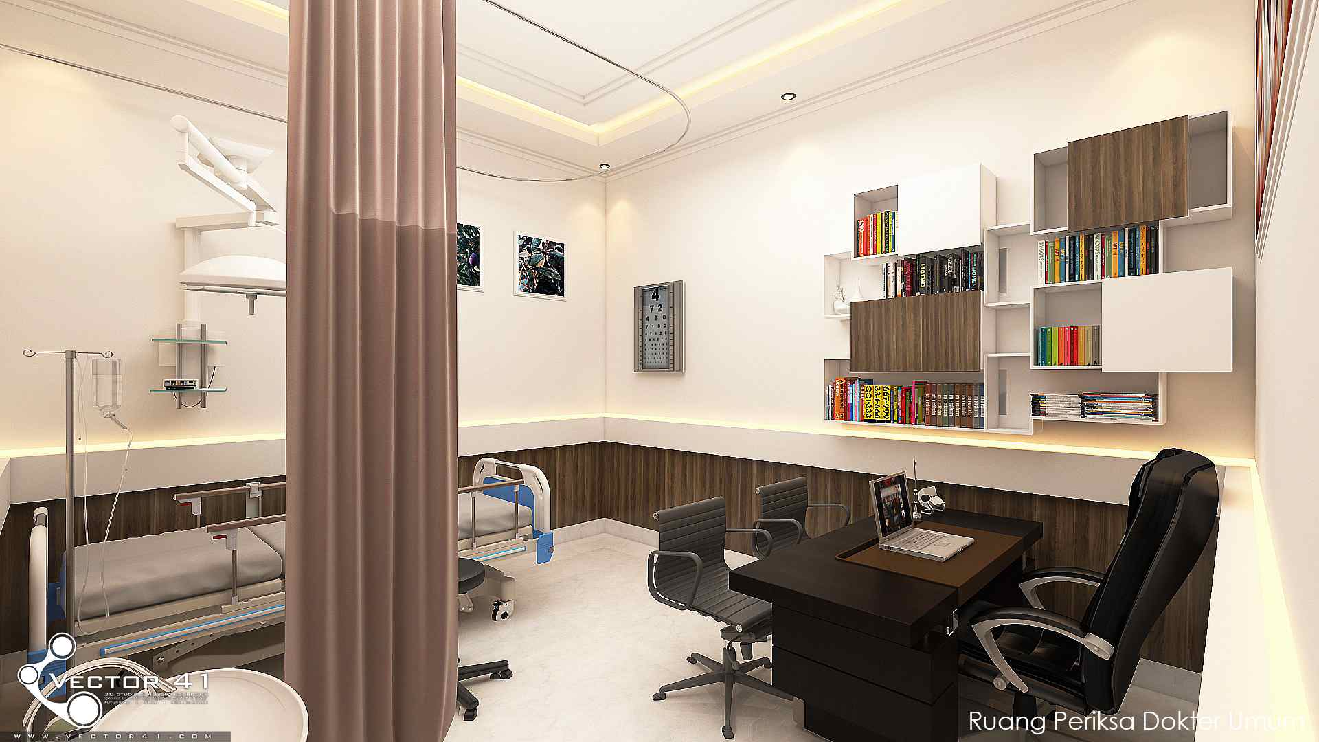 Detail Desain Ruang Praktek Dokter Umum Nomer 28