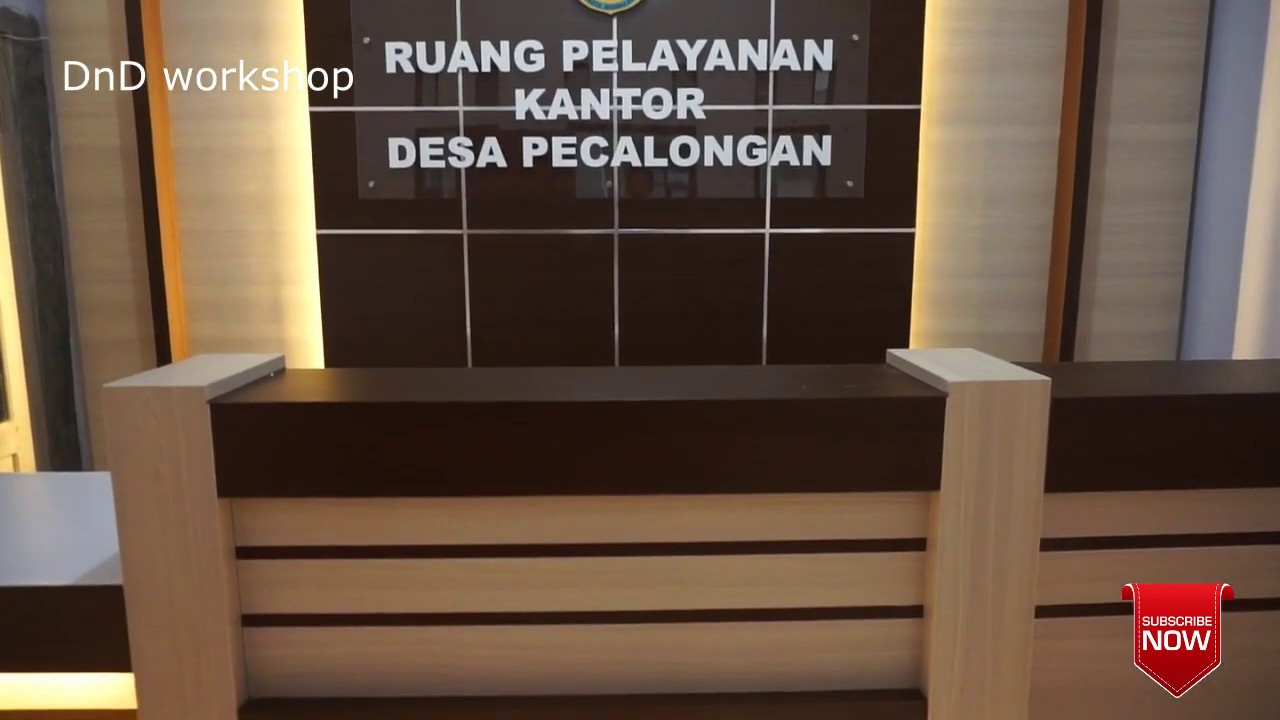 Detail Desain Ruang Resepsionis Kantor Nomer 20