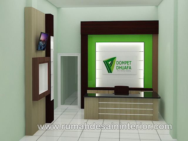 Detail Desain Ruang Resepsionis Kantor Nomer 32