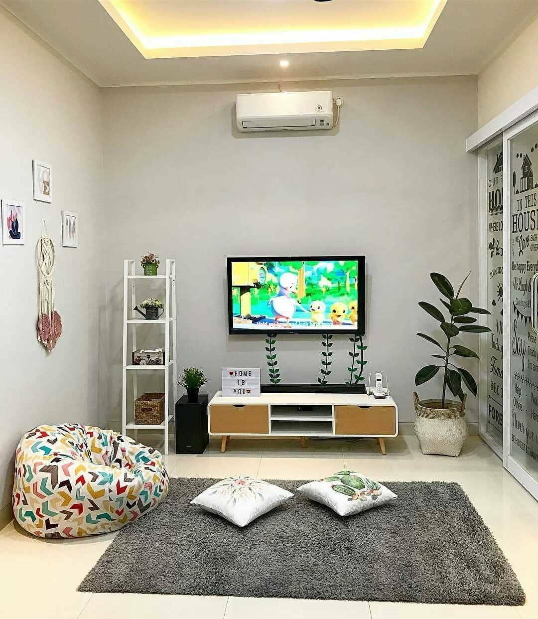 Detail Desain Ruang Tamu Minimalis Tanpa Sofa Nomer 38