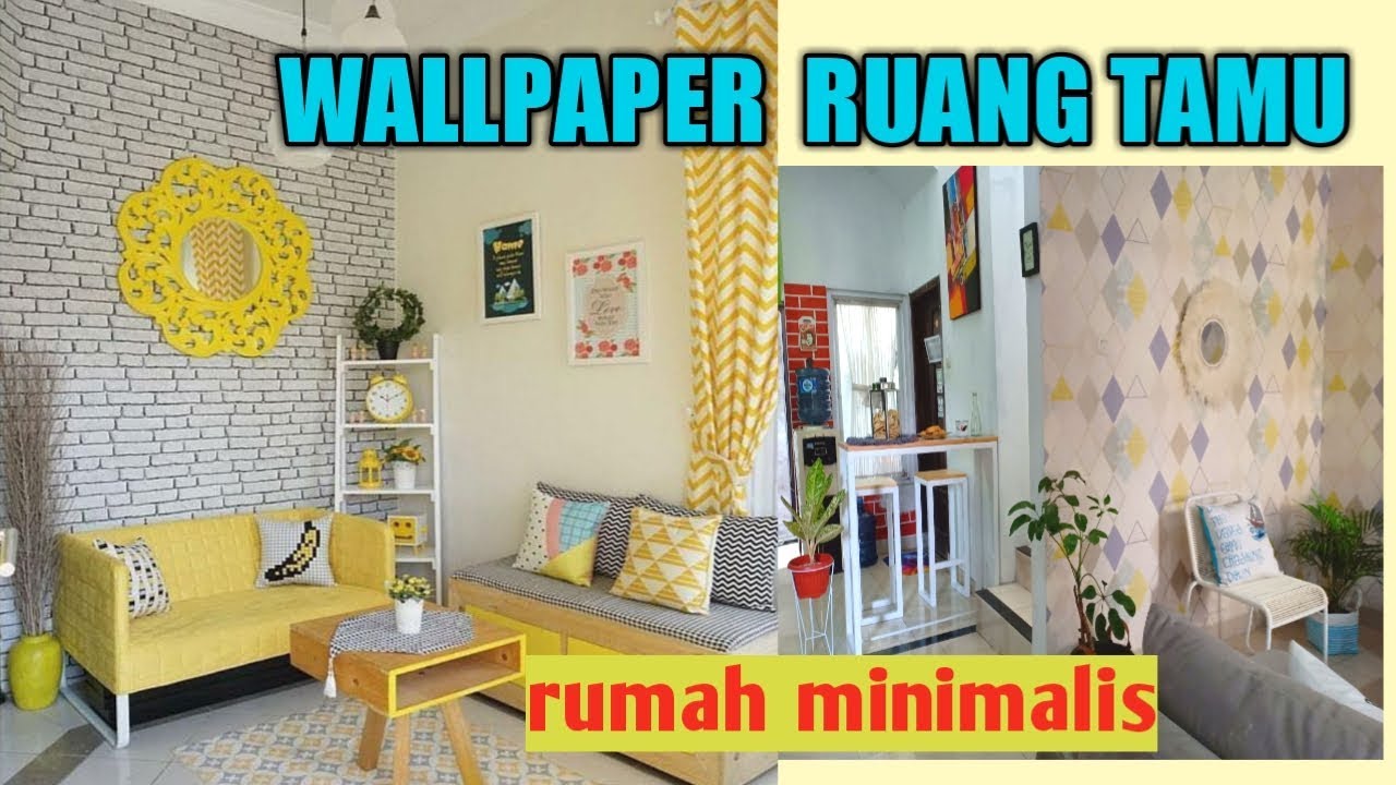 Detail Desain Ruang Tamu Pakai Wallpaper Nomer 13