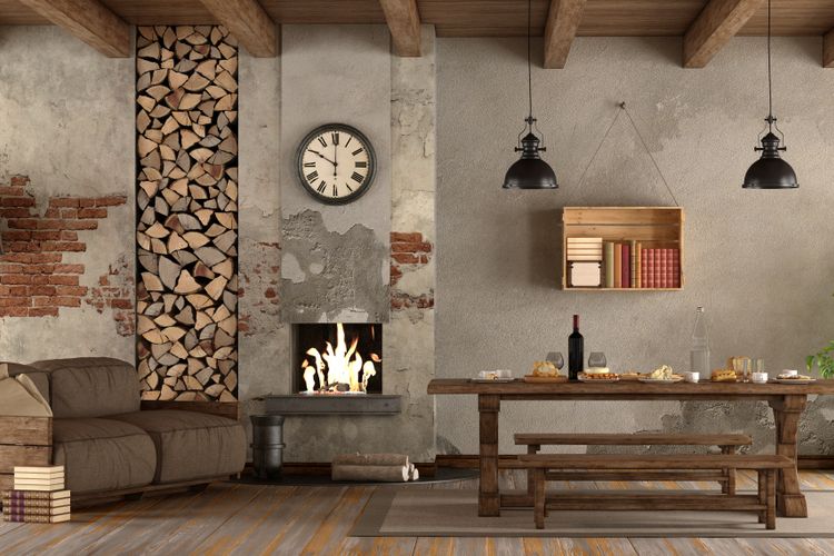 Detail Desain Ruang Tamu Rumah Kayu Sederhana Nomer 28